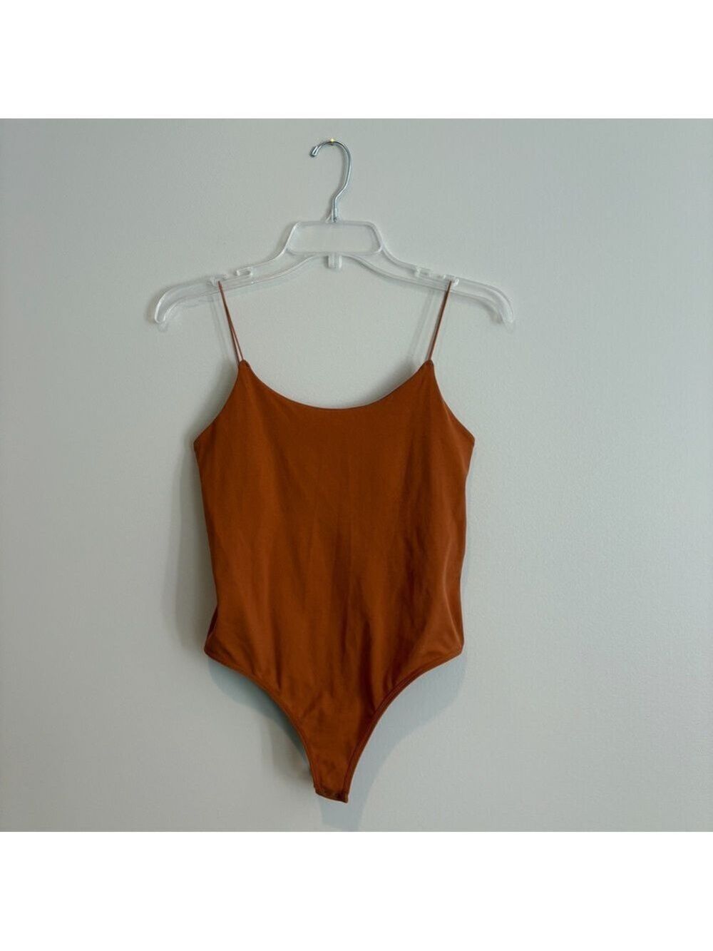 Free People Intimately Free Rust Bodysuit Size M/L